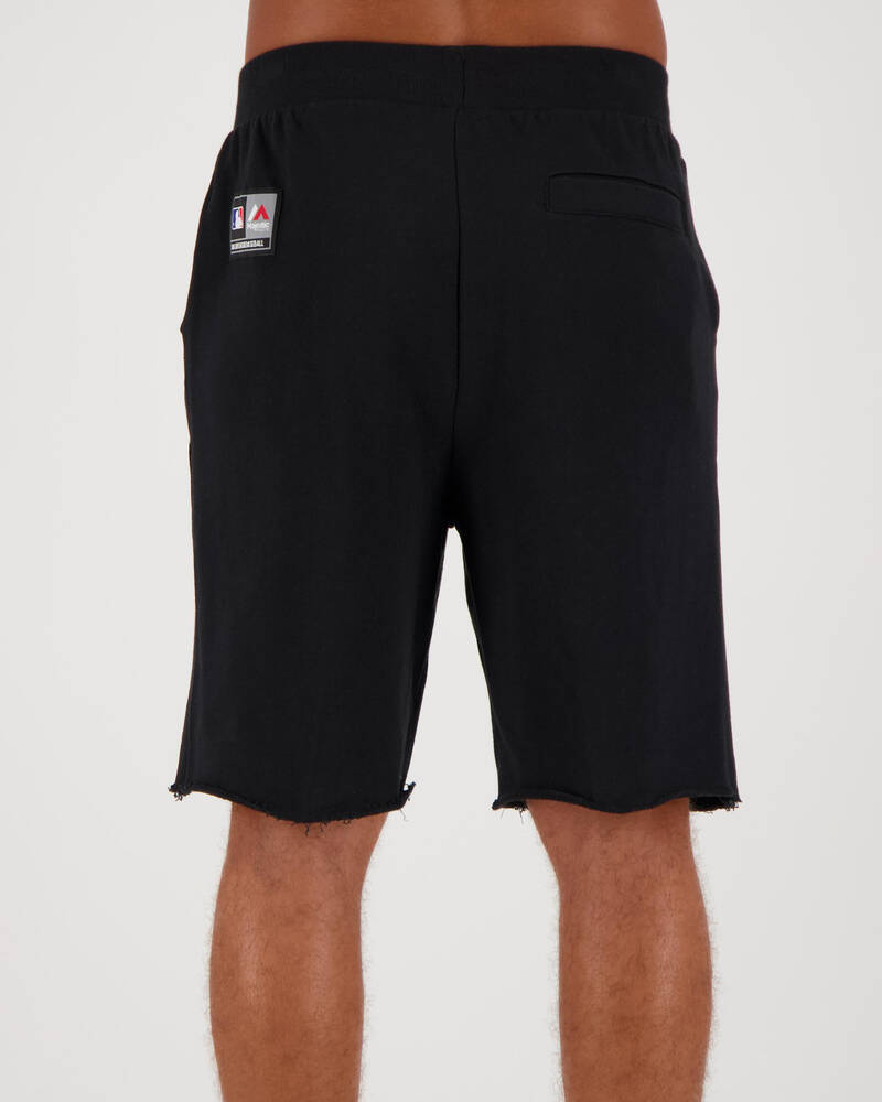 Majestic Raw Edge Fleece Shorts for Mens