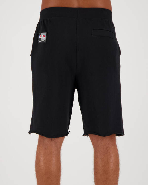 Majestic Raw Edge Fleece Shorts for Mens