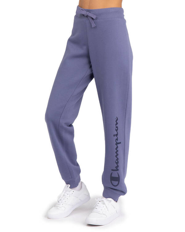 Champion Logo Track Pants for Womens