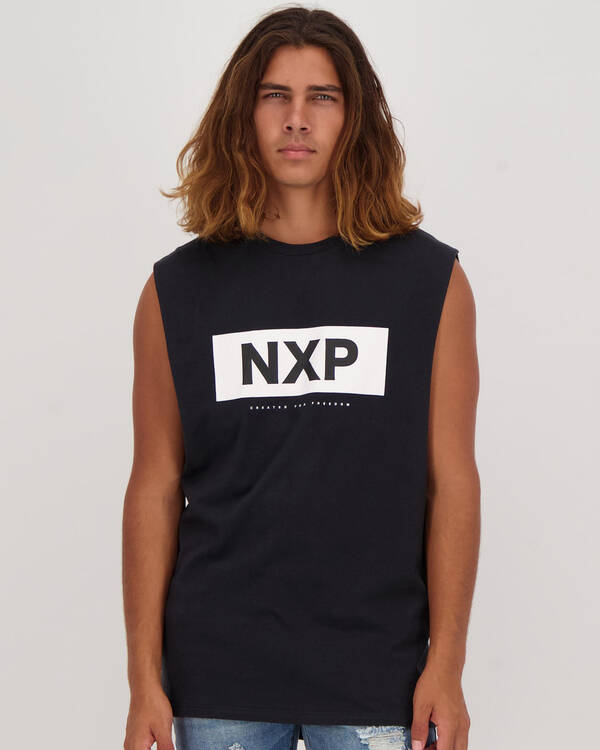 Nena & Pasadena Formula Scoop Muscle Tank for Mens