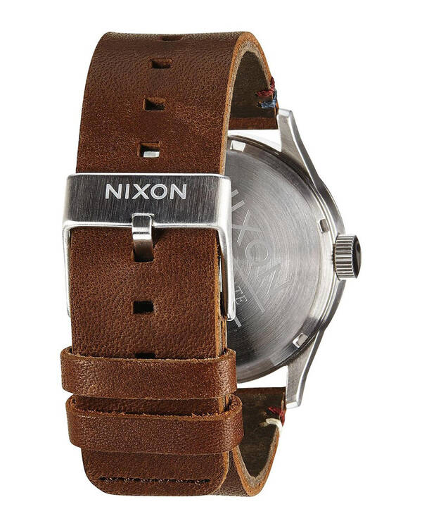 Nixon Sentry Leather Watch for Mens