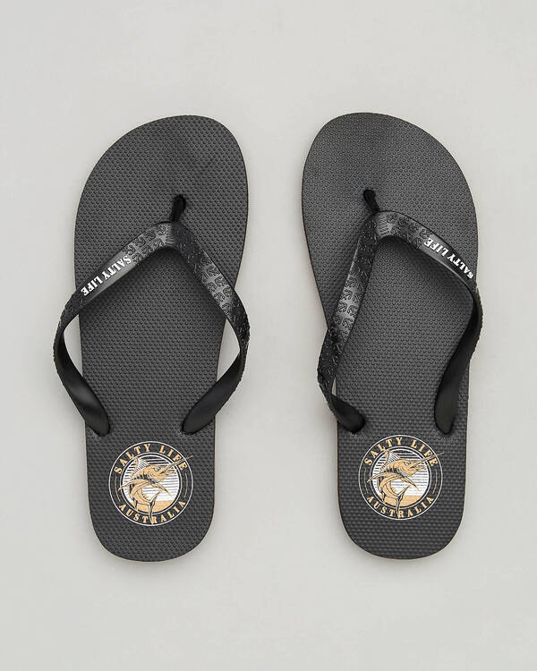 Salty Life Great Catch Thongs for Mens
