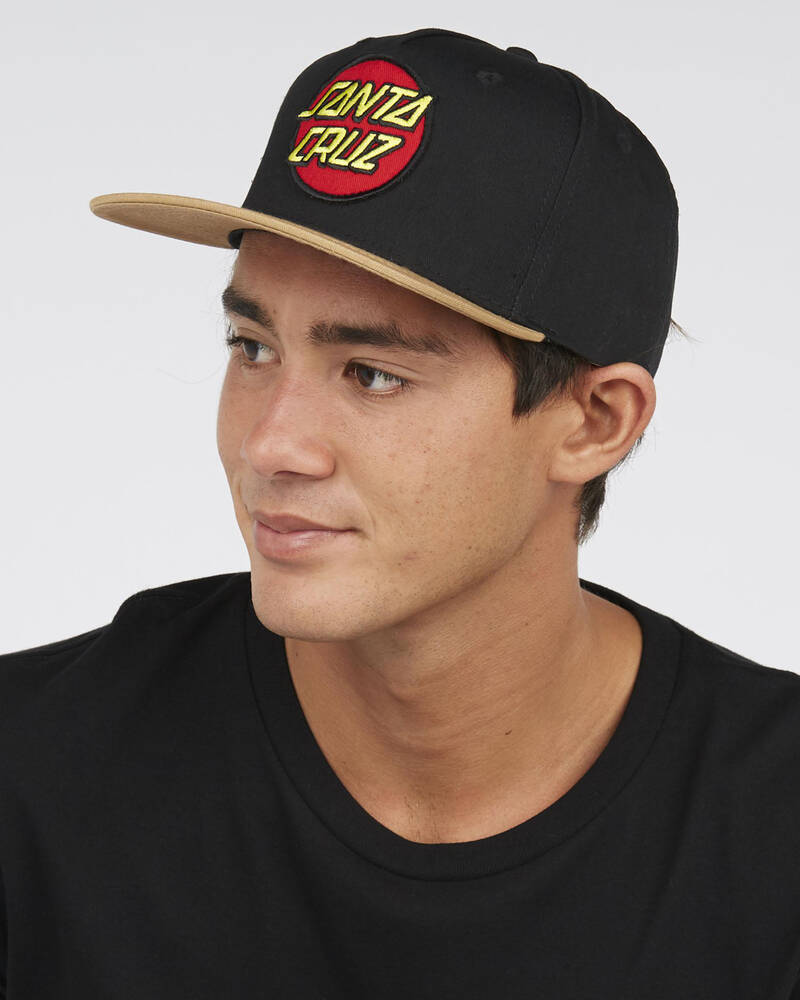 Santa Cruz Classic Patch Snapback Cap for Mens