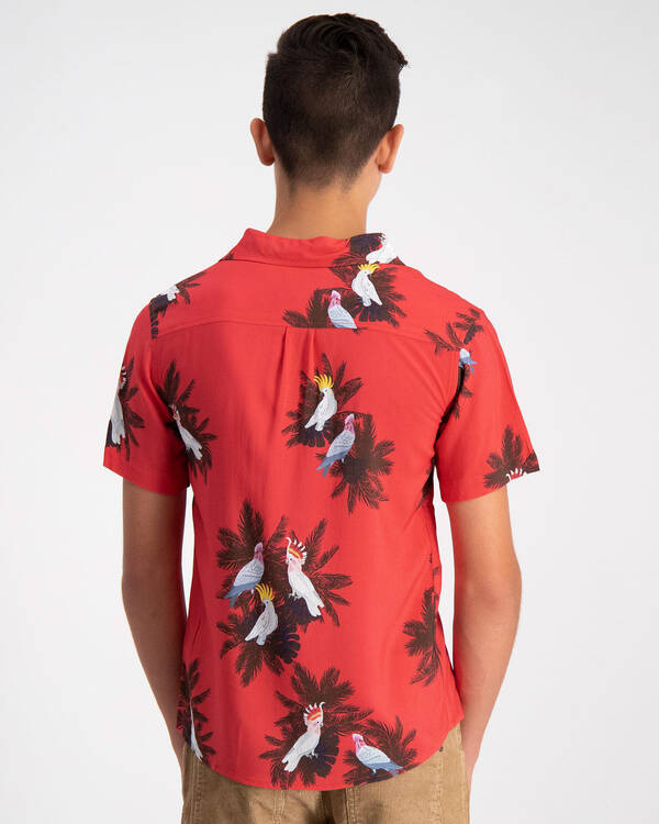 Skylark Flamin Galah Short Sleeve Shirt for Mens