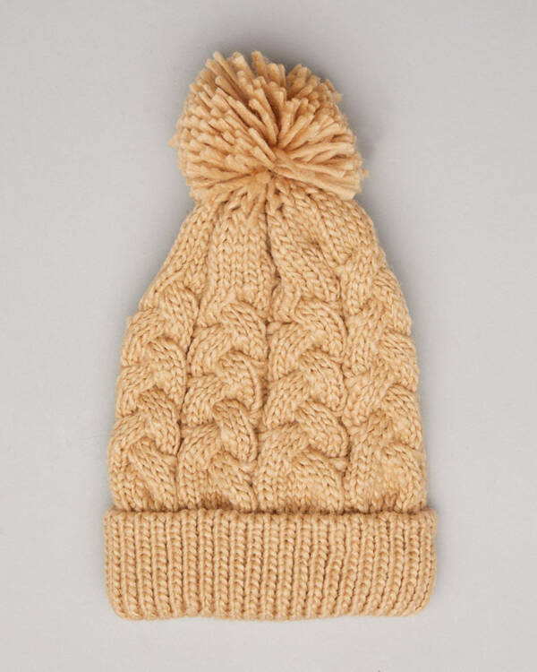 Used Pom Pom Beanie for Womens