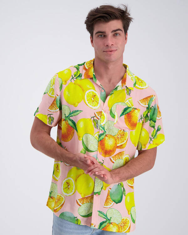 Lucid Zesty Short Sleeve Shirt for Mens