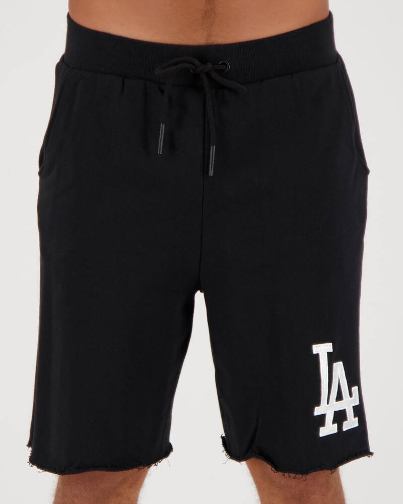 Majestic Raw Edge Fleece Shorts for Mens