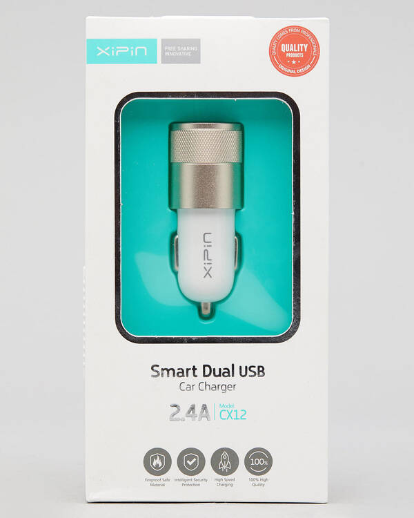 Get It Now USB Double Car Charger for Unisex
