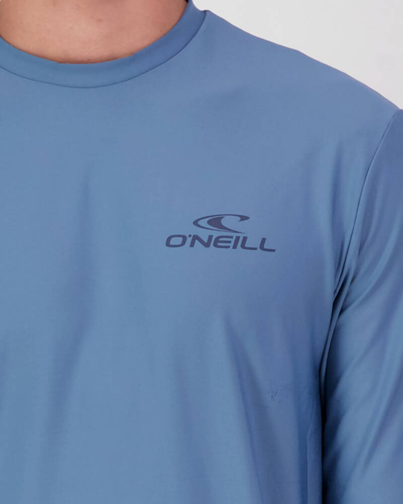 O'Neill Basic Skins Long Sleeve Rash Vest for Mens