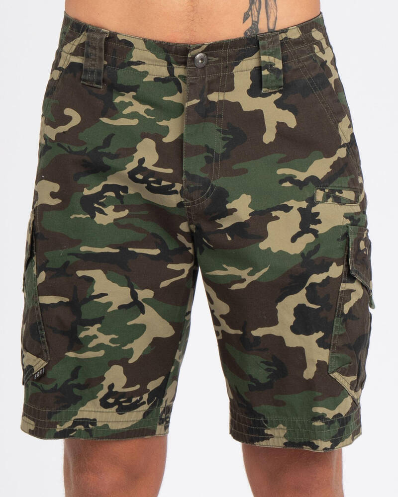 Fox Slambozo Camo Cargo Shorts for Mens