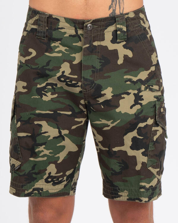 Fox Slambozo Camo Cargo Shorts for Mens