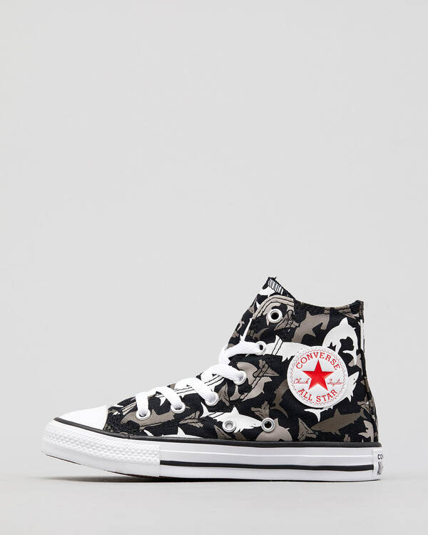 Converse Kids' Shark Bite High Top Shoes for Mens