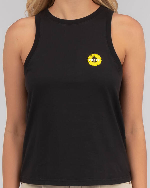 Rusty Sunflower Tank Top for Womens