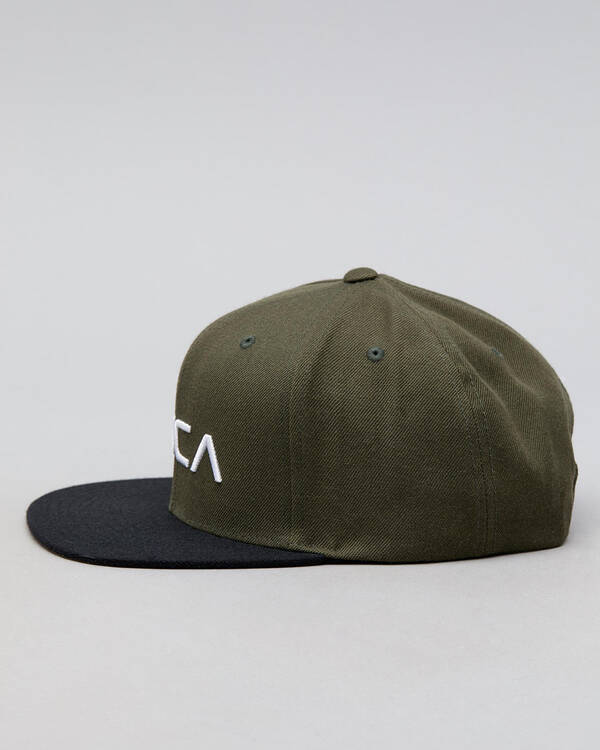 RVCA Twill Snapback Cap for Mens