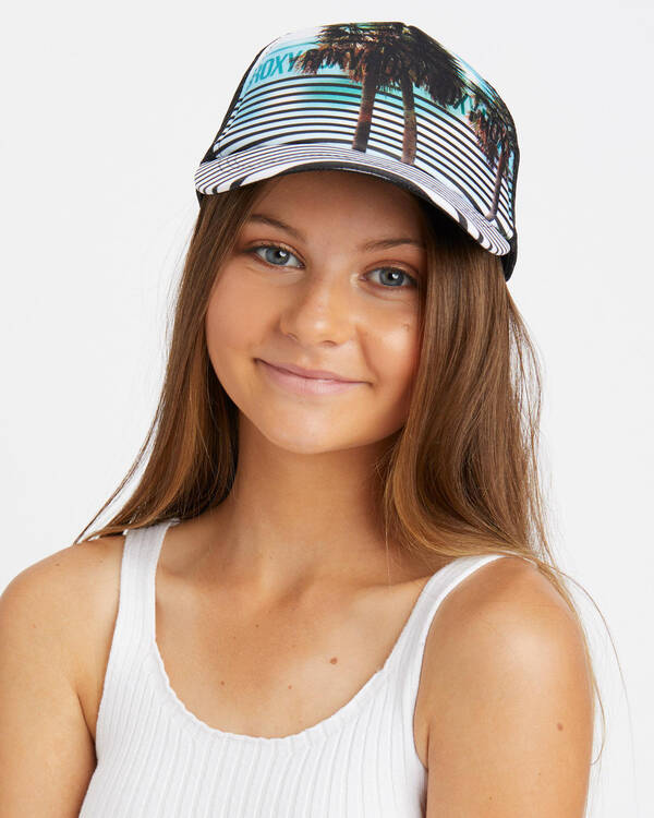 Roxy Girls Sunset Skies Trucker Cap for Womens