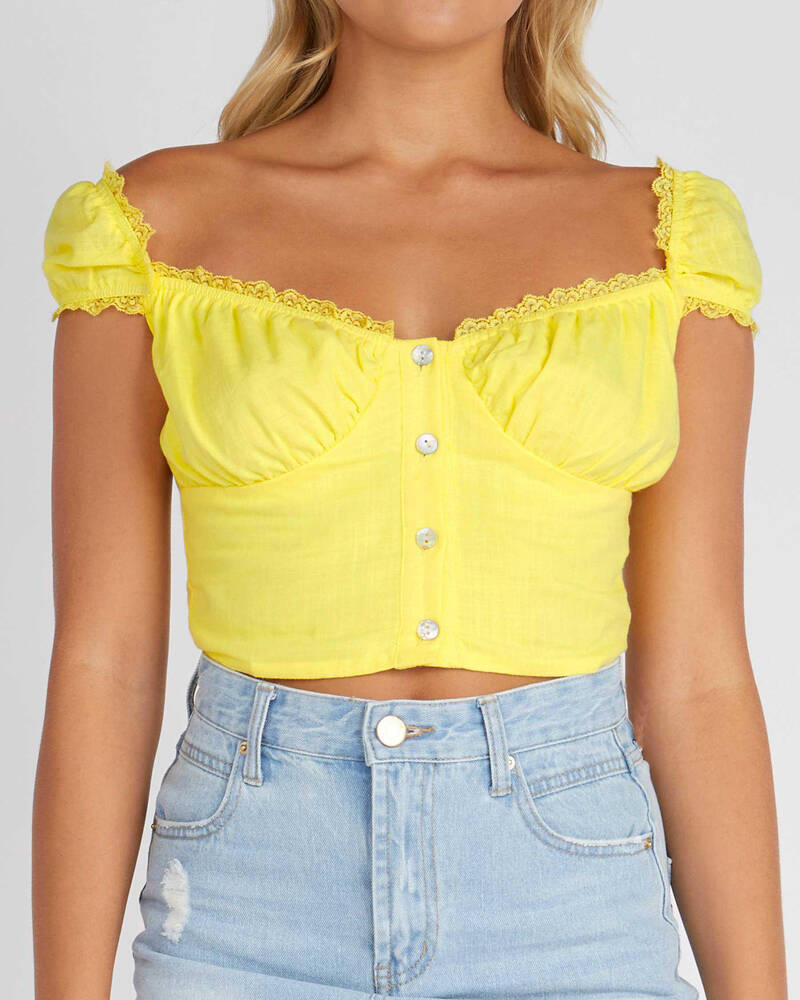 Reverse Celestia Crop Top for Womens