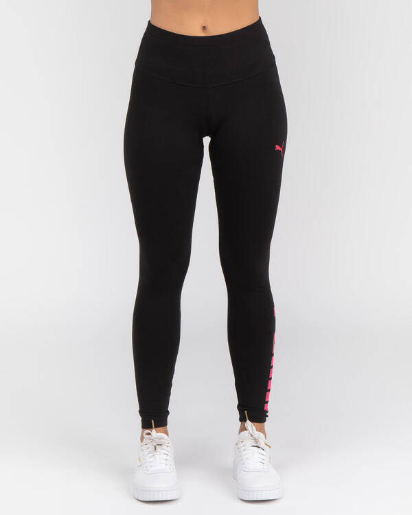 Puma Athletic Logo Leggings for Womens