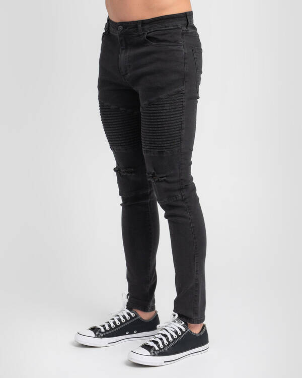 Lucid Grid Jeans for Mens