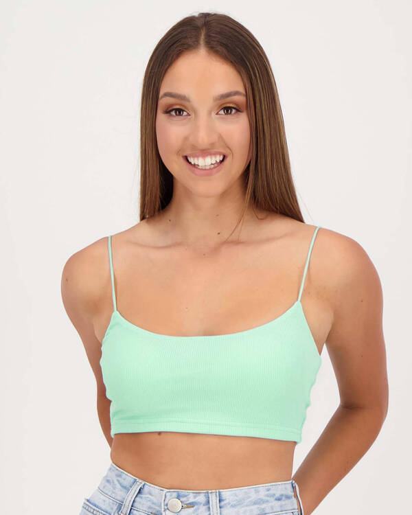 Mooloola Moss Crop Top for Womens