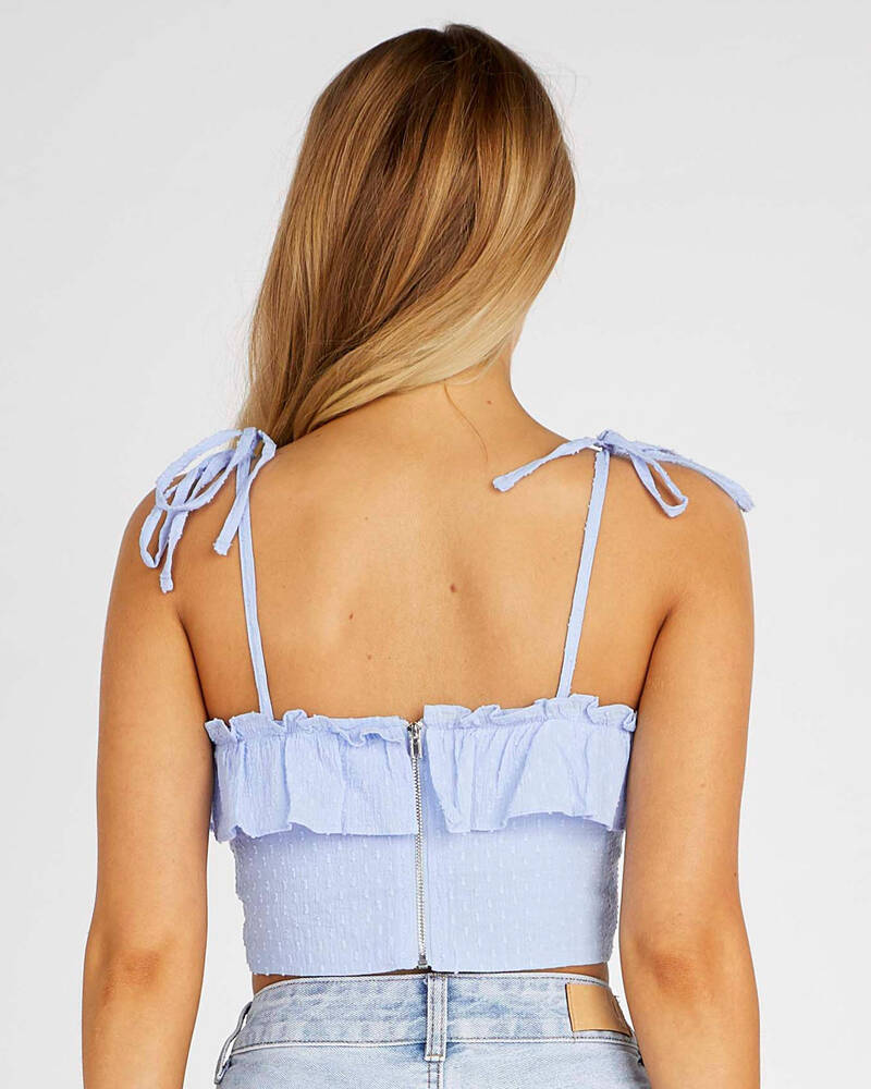 Mooloola Wild Rose Crop Top for Womens
