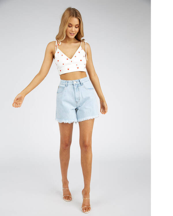 Luvalot Shelley Crop Top for Womens