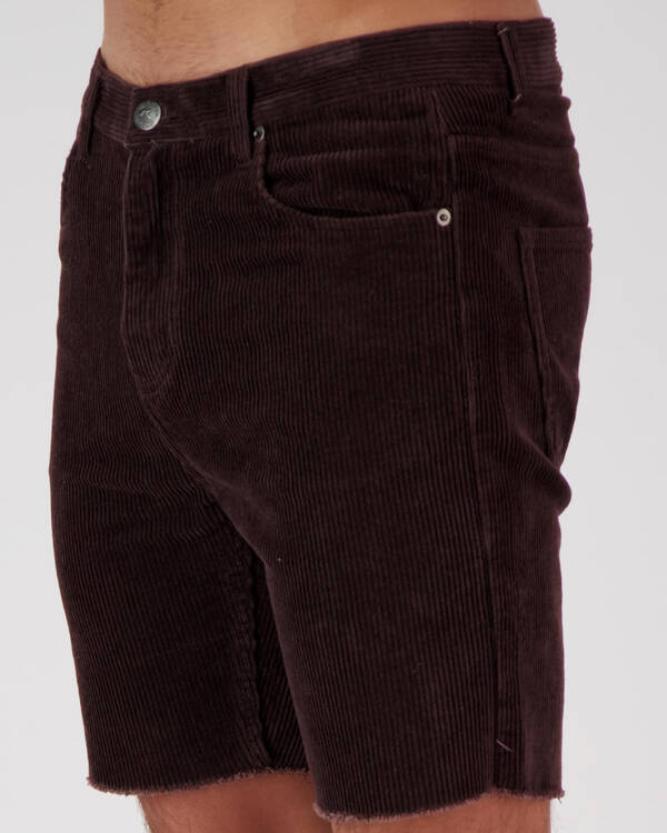 Rusty Riffer Cord Short for Mens