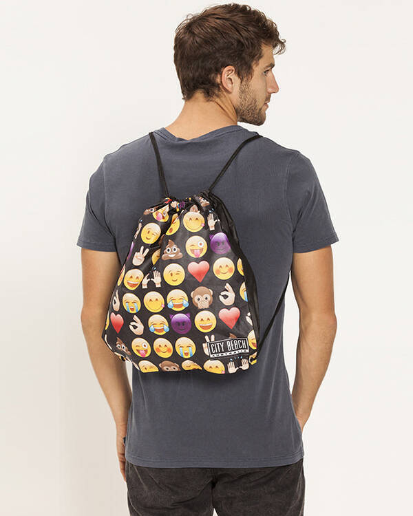 City Beach Emoji Eco Bag for Mens