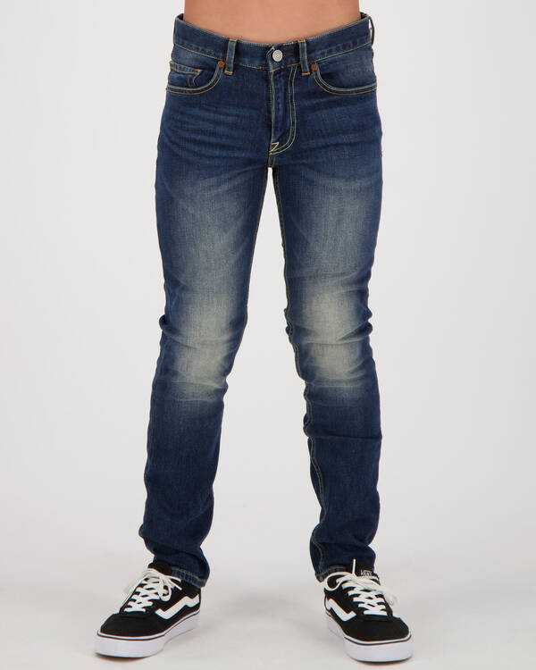 DC Shoes Boys' Washed Slim Jeans for Mens