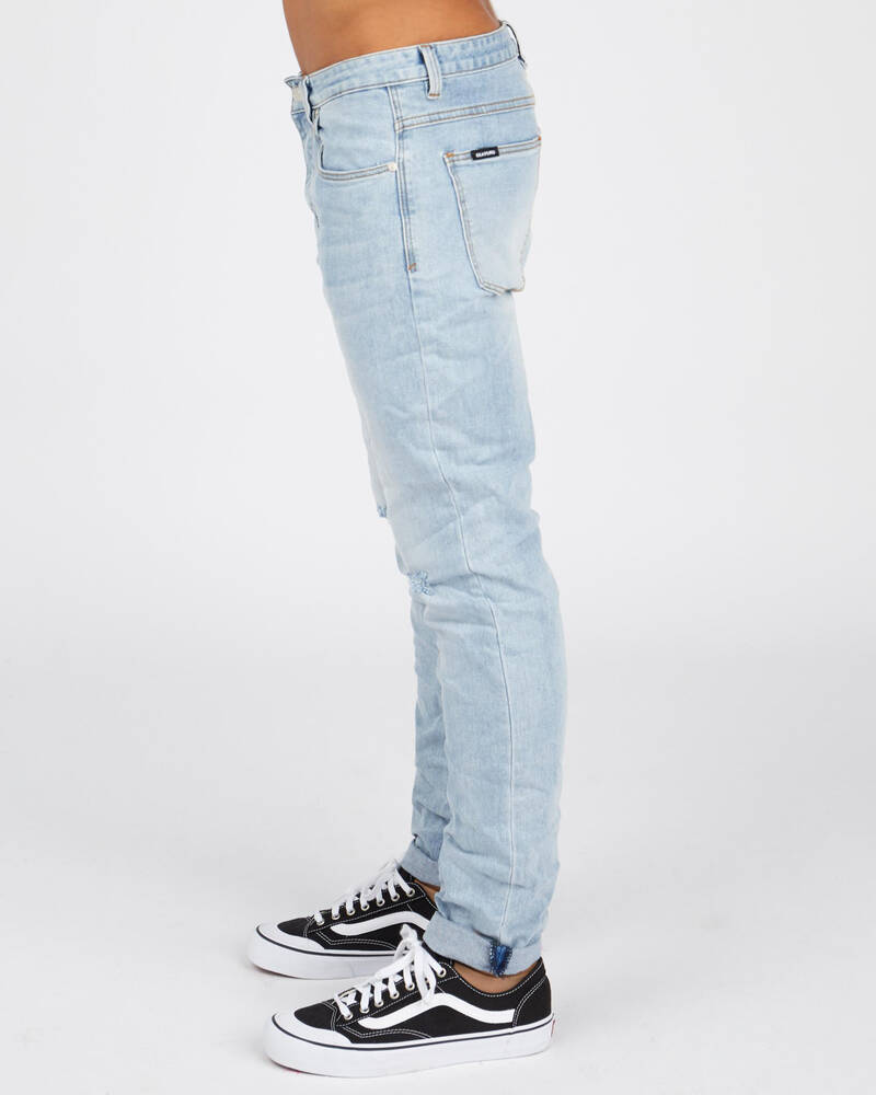 Black Palms The Tapered Slim Jeans for Mens