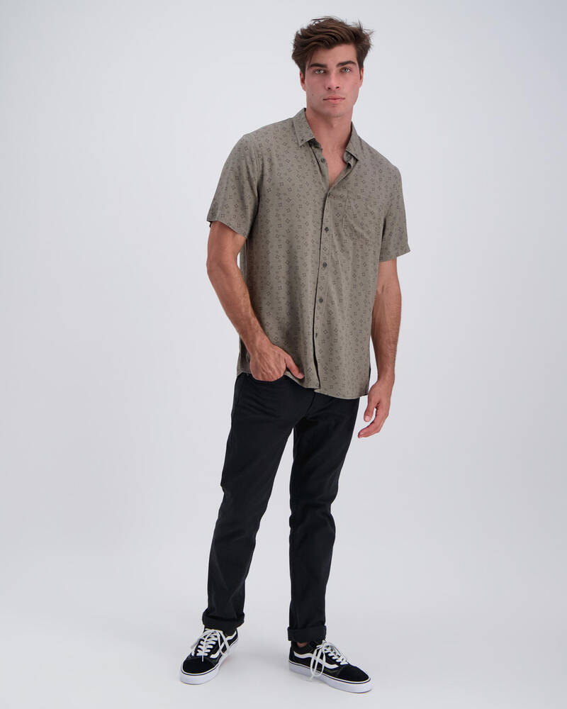 Skylark Leaflet Ss Shirt for Mens