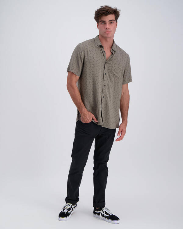 Skylark Leaflet Ss Shirt for Mens