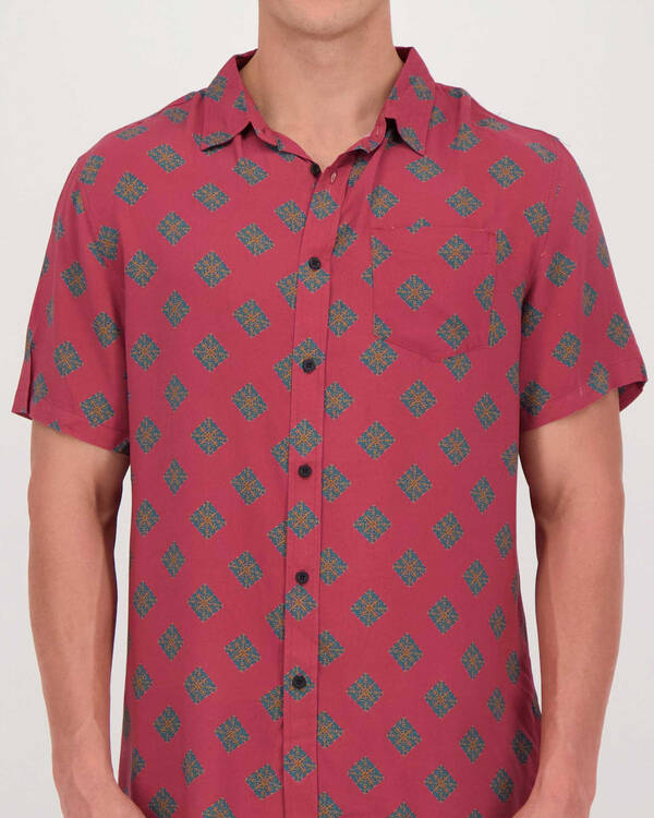 Skylark Prism Short Sleeve Shirt for Mens
