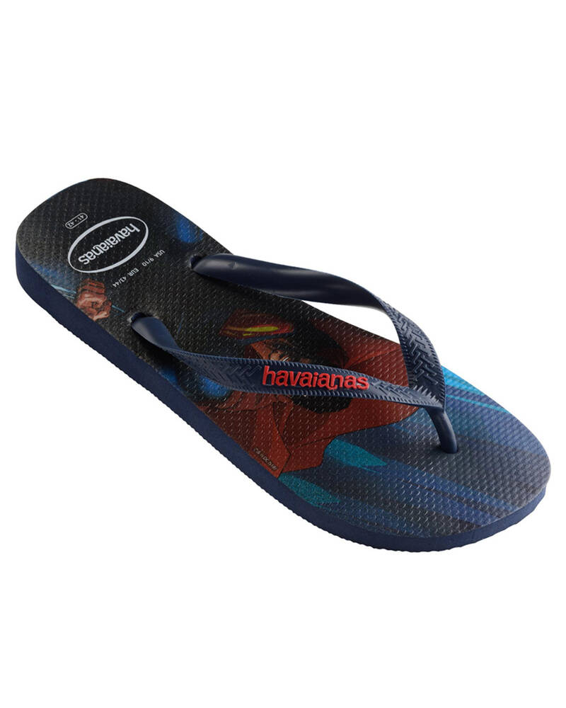 Havaianas Herois DC Superman Thongs for Mens