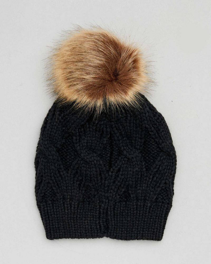 Mooloola Demi Pom Pom Beanie for Womens