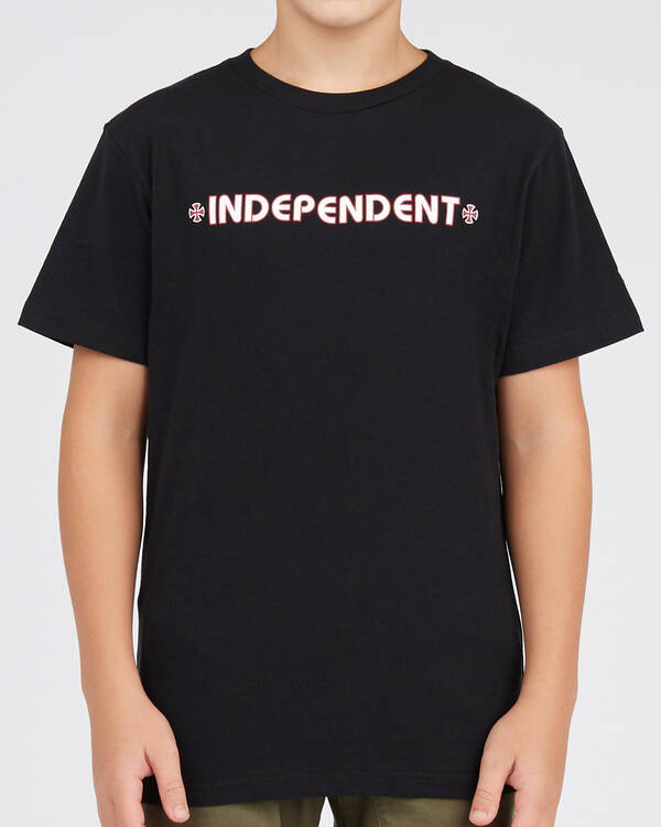 Independent Boys' Bar Cross T-Shirt for Mens