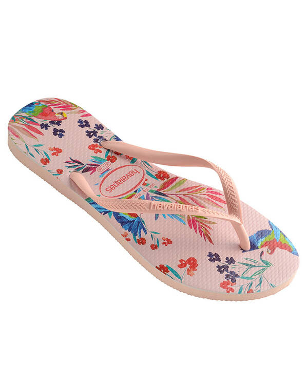 Havaianas Slim Floral Tropical Thongs for Womens