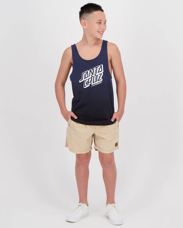Santa Cruz Boys' Stack Muscle Tank for Mens