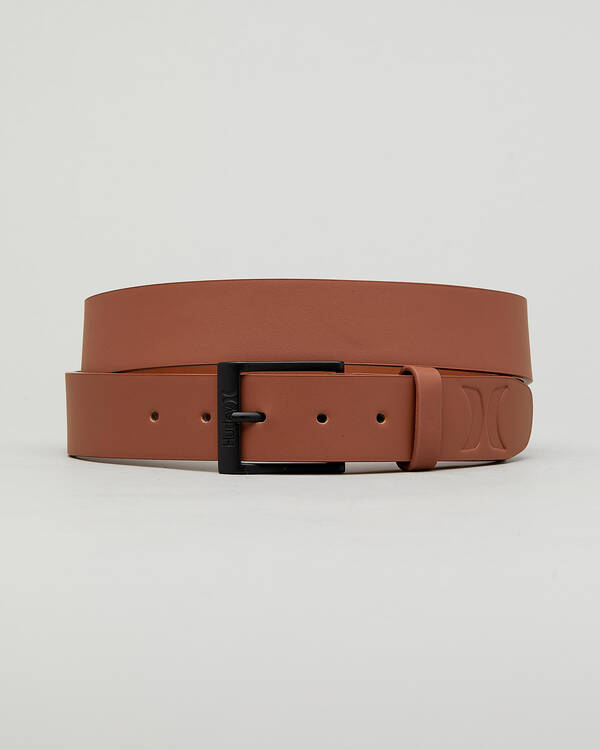 Hurley Icon Leather Belt for Mens
