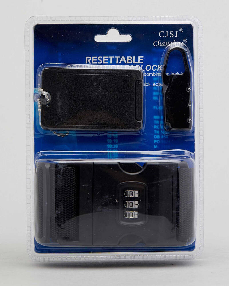 Get It Now Travel Lock Set for Unisex