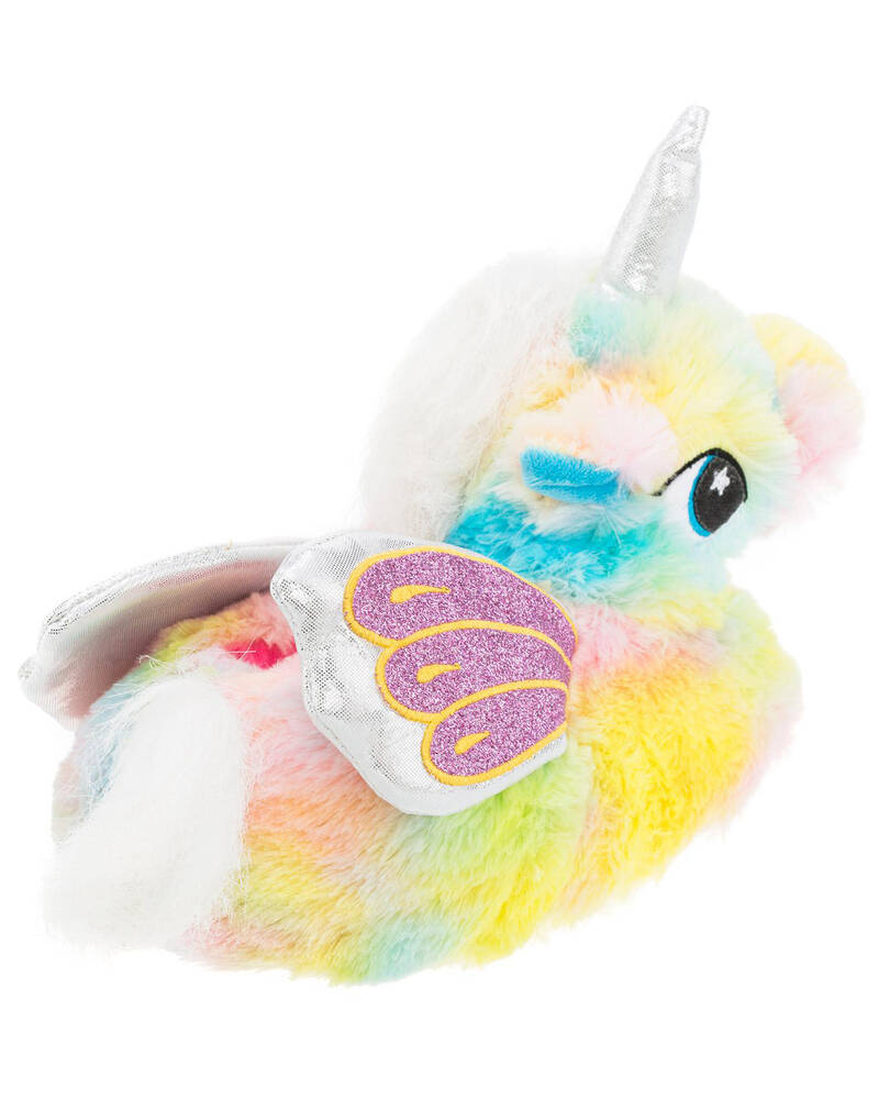Get It Now Kids Rainbow Unicorn Slippers for Mens