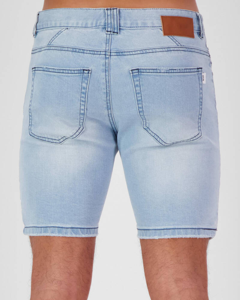 Nena & Pasadena Combination Denim Short for Mens