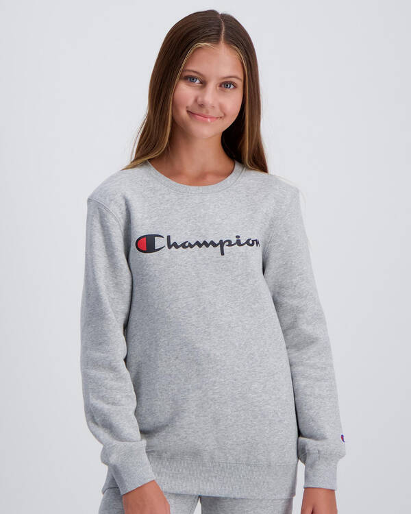 Champion Girls' Logo Sweatshirt for Womens