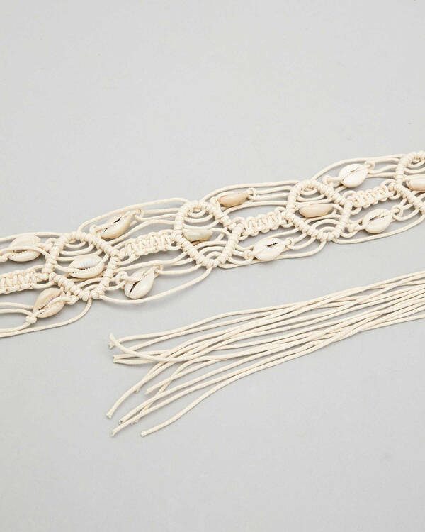Mooloola Cowrie Dream Belt for Womens