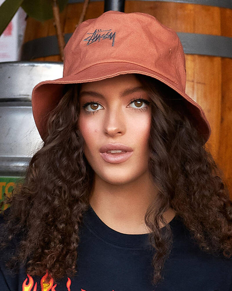 Stussy Stock Bucket Hat for Womens