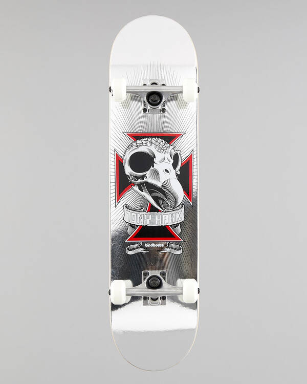 Birdhouse Skull Foil 7.75" Complete Skateboard for Unisex