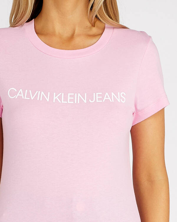 Calvin Klein Jeans Institutional Logo T-Shirt for Womens