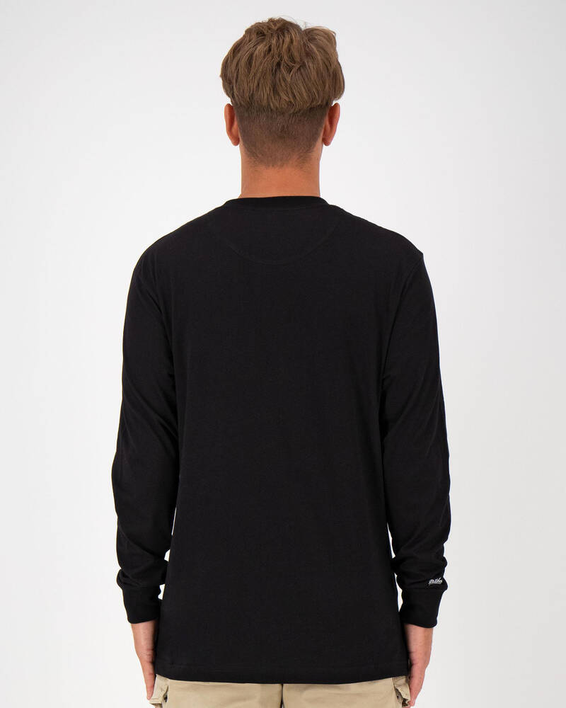 Mitchell & Ness Chicago Bulls Left HIt EMB Long Sleeve T-Shirt for Mens