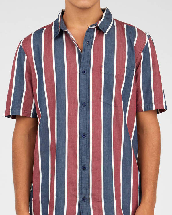 Element Icon Stripe Shirt for Mens
