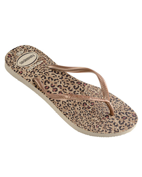 Havaianas Slim Animal Prints Thongs for Womens
