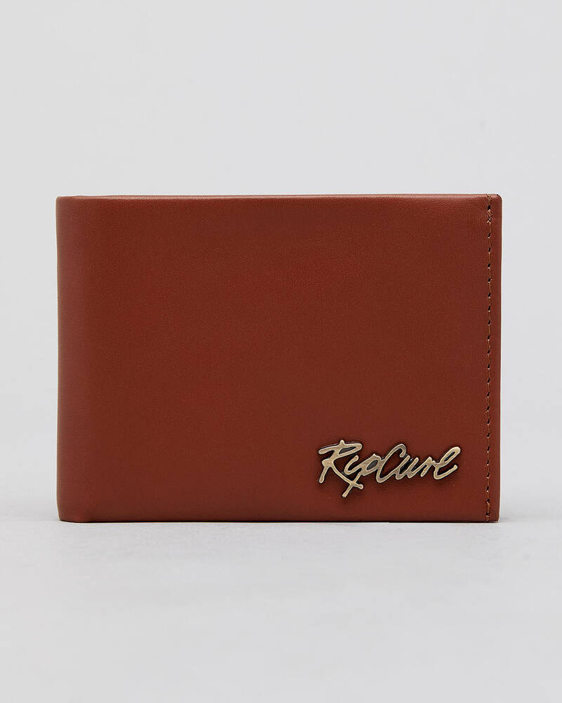 Rip Curl Beach Logo RFID Slim Wallet for Mens